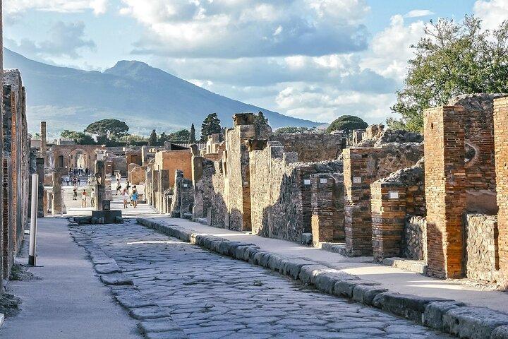 Pompeii, Herculaneum and Vesuvius Hike Small-Group from Sorrento - cover photo