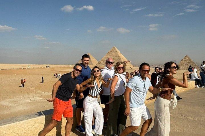Private Giza Pyramids Sphinx Grand Egyptian Museum Khan El Khalil - photo 4