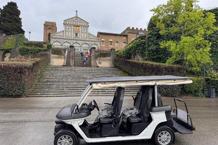Florence: Private Tour in Classic Golf Cart 1h or Panoramic 1h30 - photo 4
