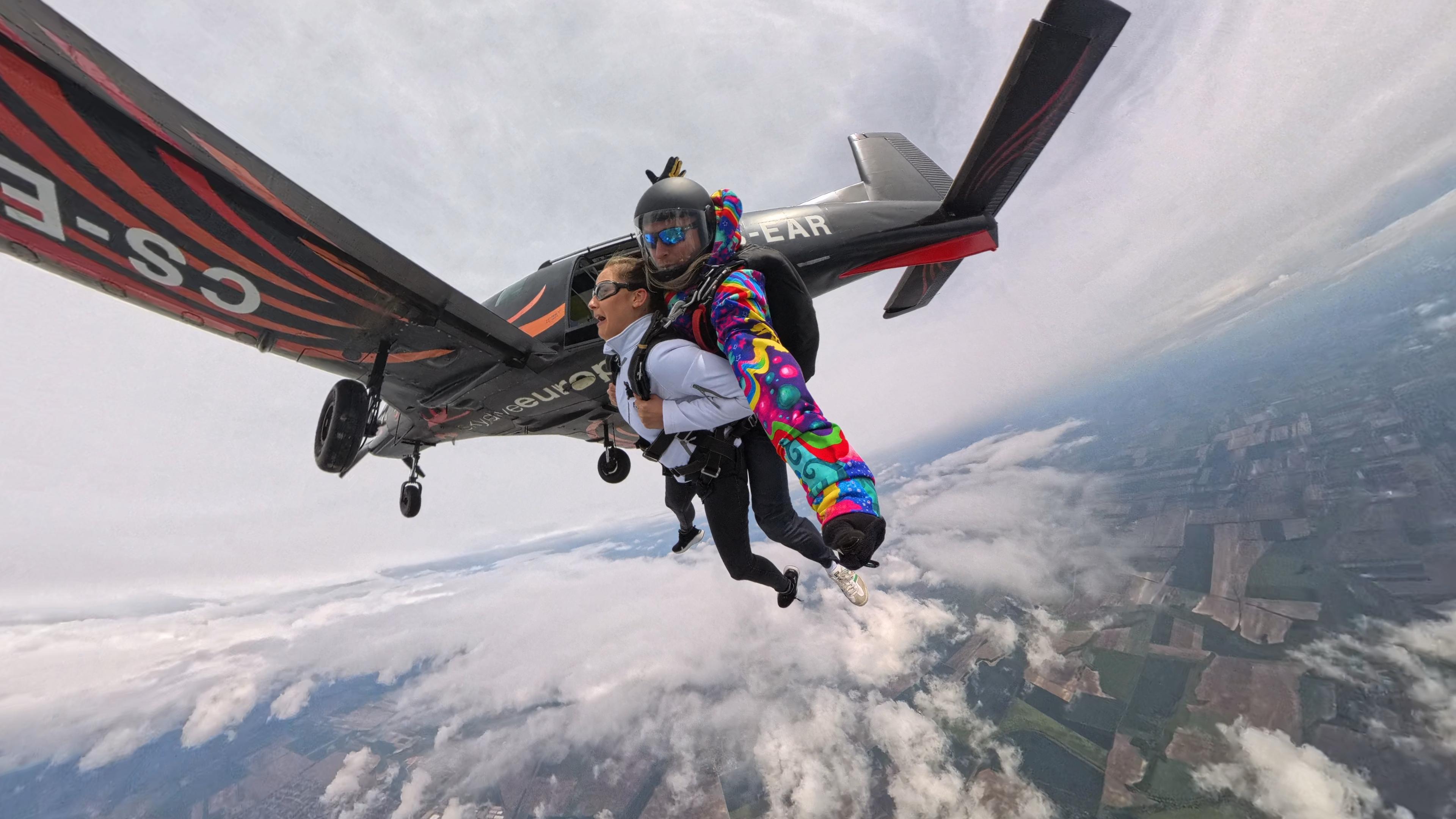 Elevate Your Hungary Trip. Get High. Tandem Skydive. Altitude: 14.000ft - cover photo