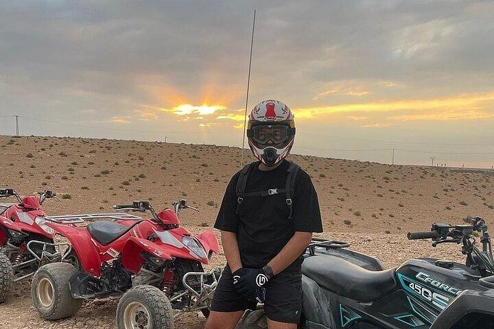 Agafay Desert ,Mountain Trip : Camel ride ,quad biking and Dinner - cover photo