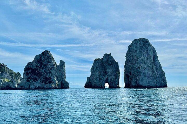 Capri First to Blue Grotto Full Day Small Group Tour from Naples - cover photo