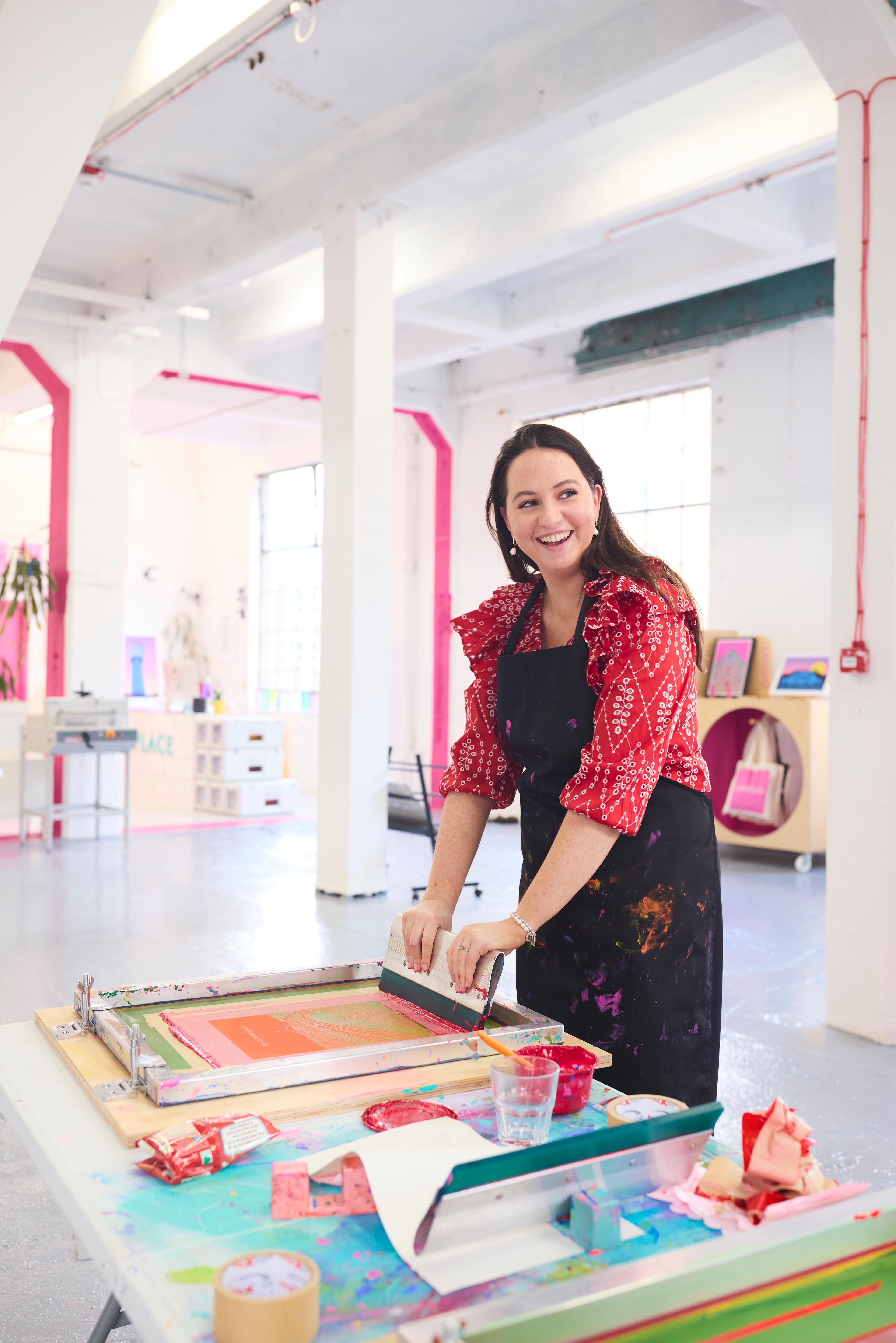 Screen Print a Dublin Landmark - Creative Workshop - photo 2