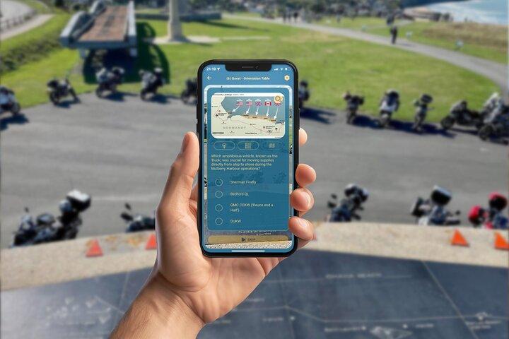 The Allied Landing GPS App Walking Tour Mobile Game - photo 3