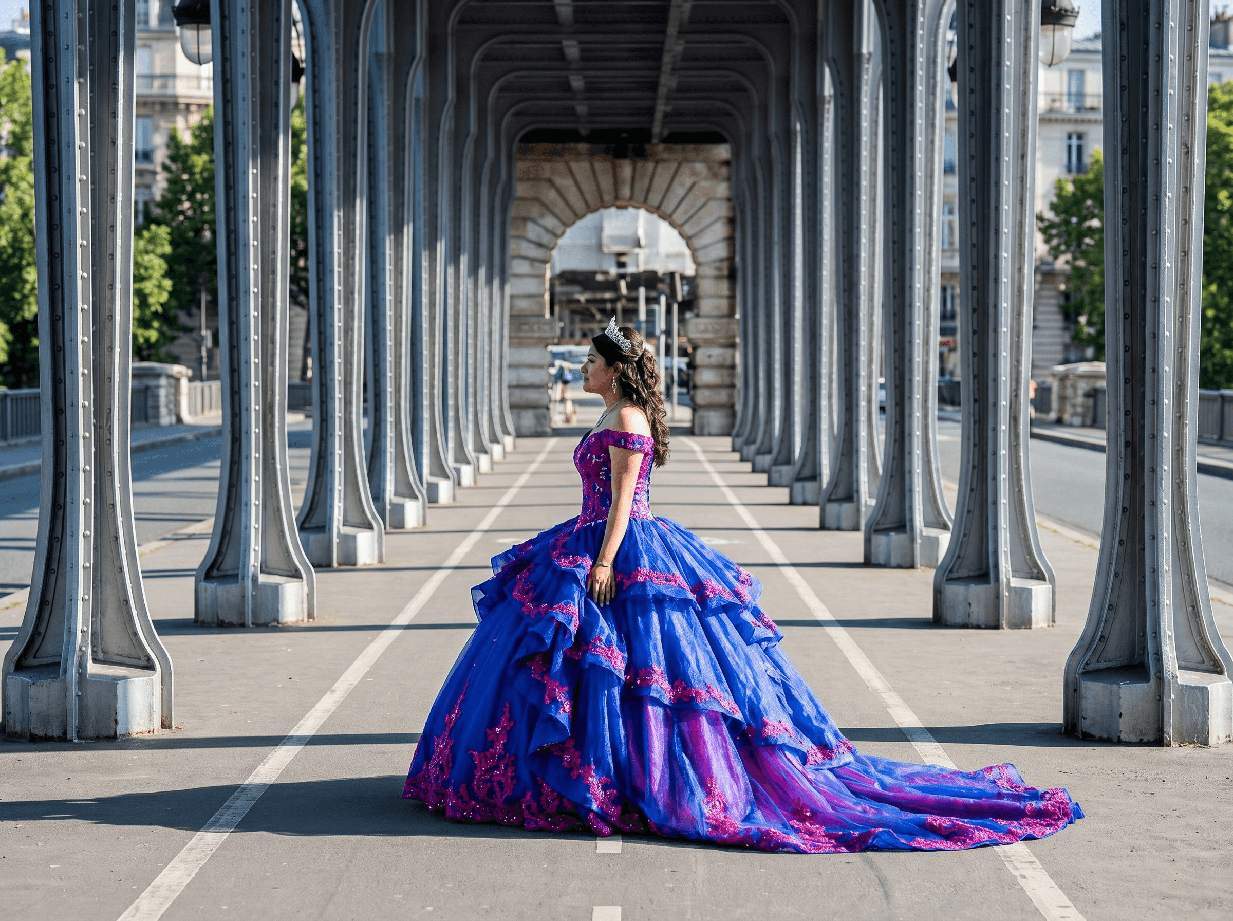 Paris: Quinceañera Photoshoot with Professional Photographer - cover photo
