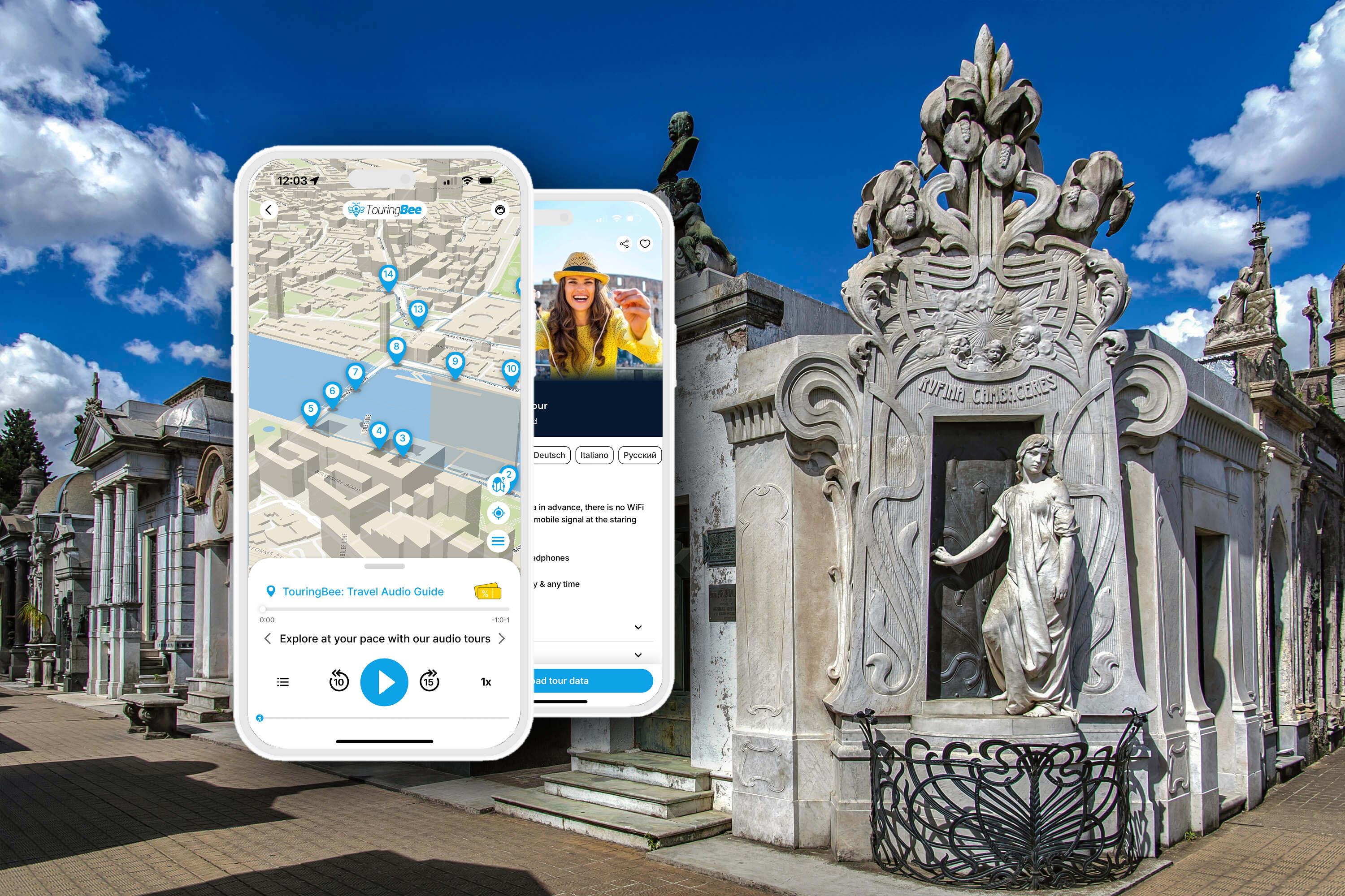 Buenos Aires: Recoleta Cemetery with Audio Guide App - cover photo