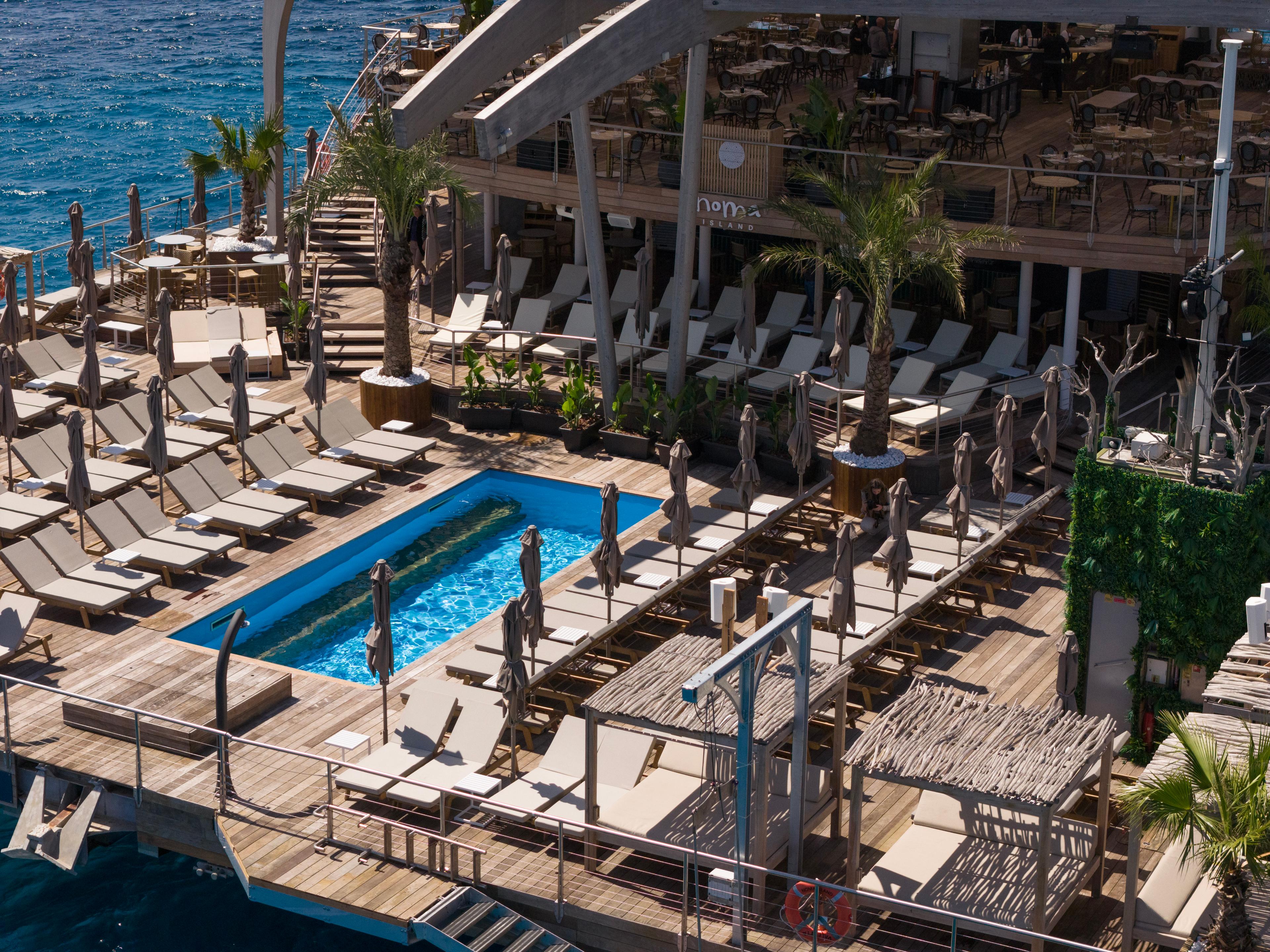 NOMA Island Floating Beach Club Experience with Optional Land Private Transfers - photo 5