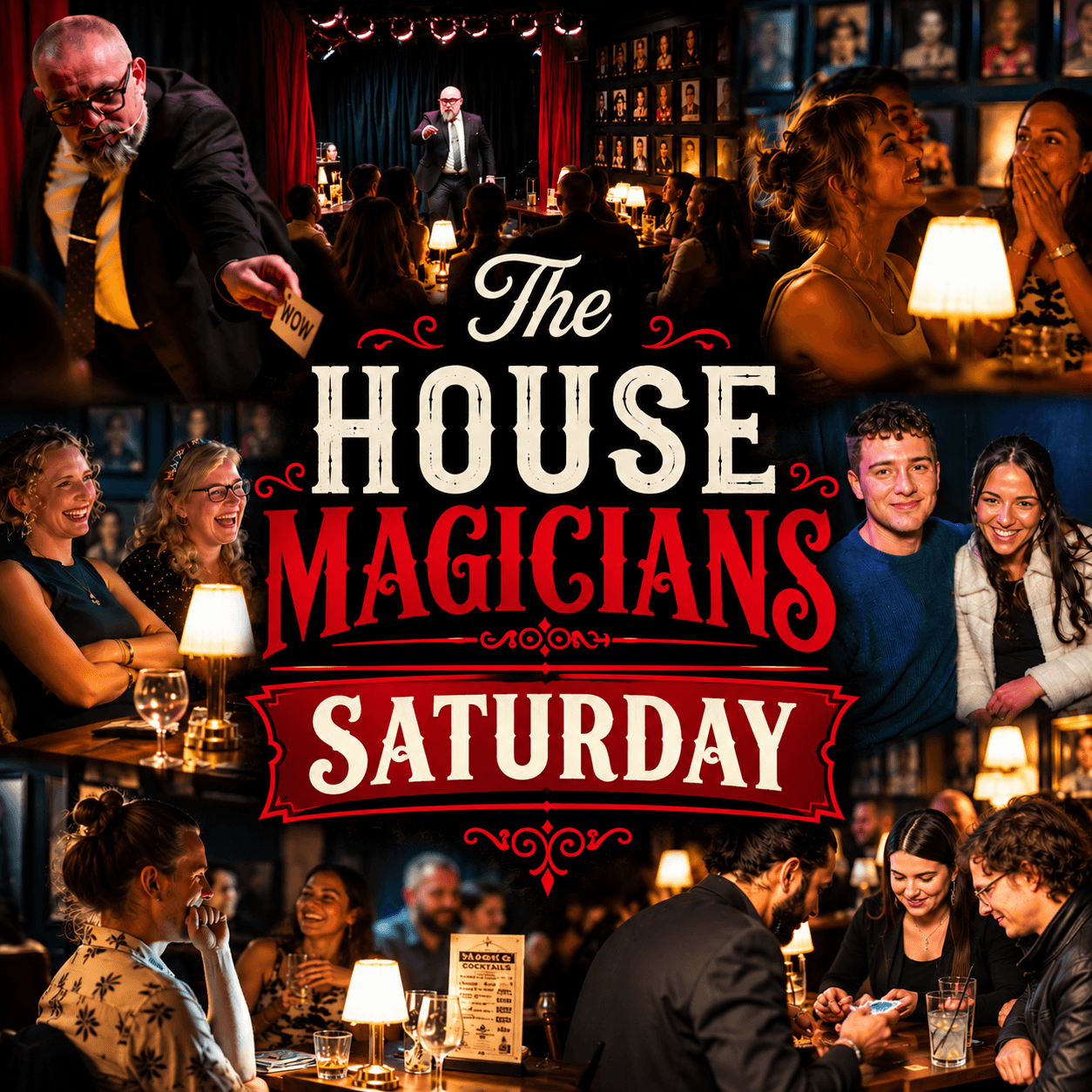 The House Magicians - Saturday night Shows - cover photo