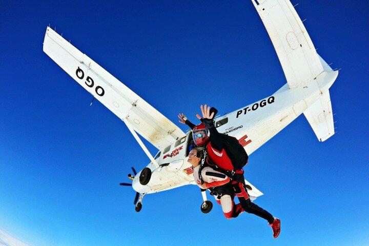 Double Parachute Jump Experience in Boituva – With Private Transport (Skydiving) - cover photo