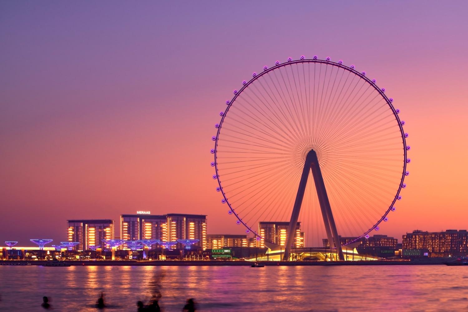 Ain Dubai Views tour & Marina Dhow Cruise with Dinner in Private Transfers - photo 3
