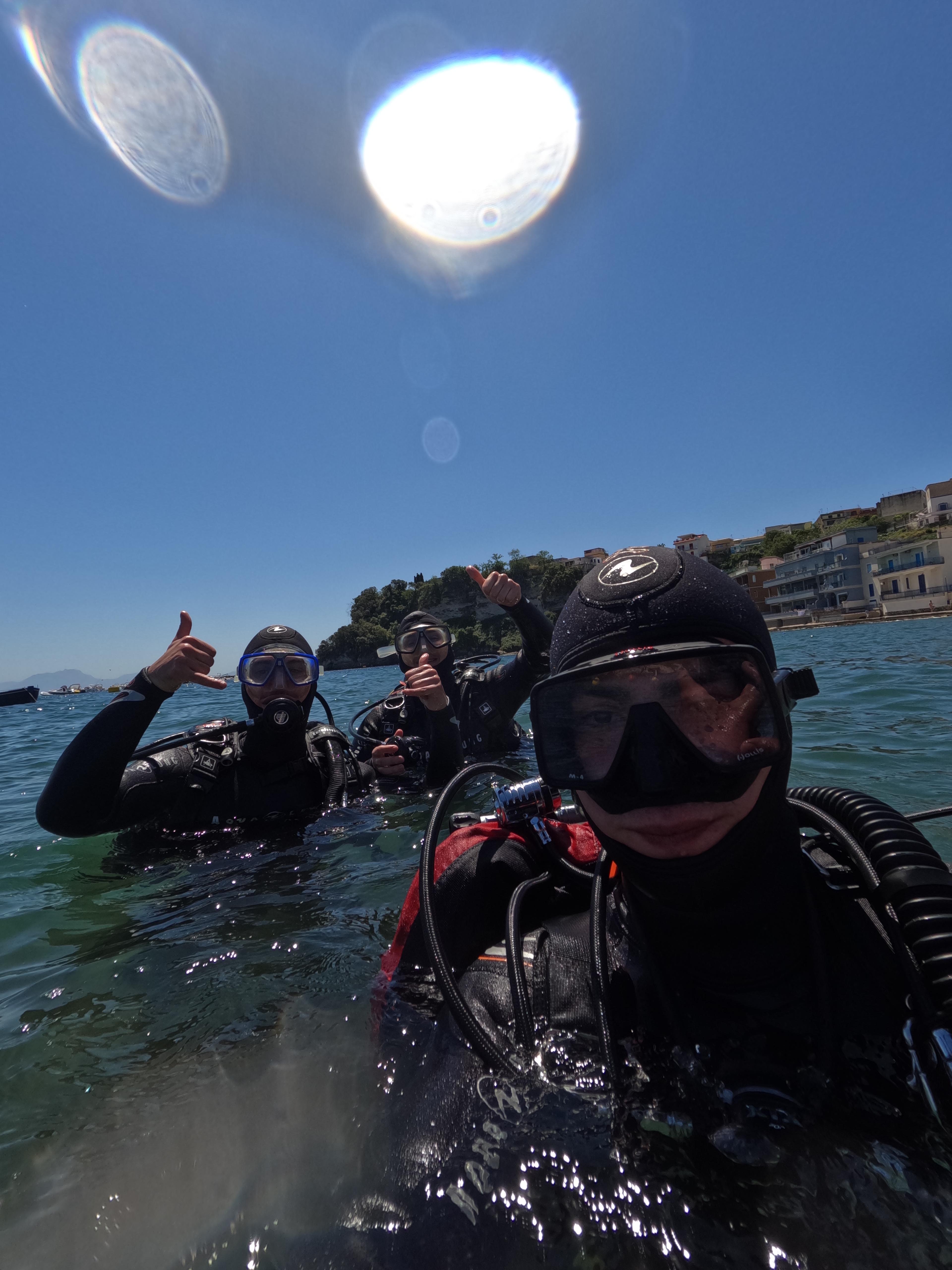 Double Dive in the Park of Baia - photo 5