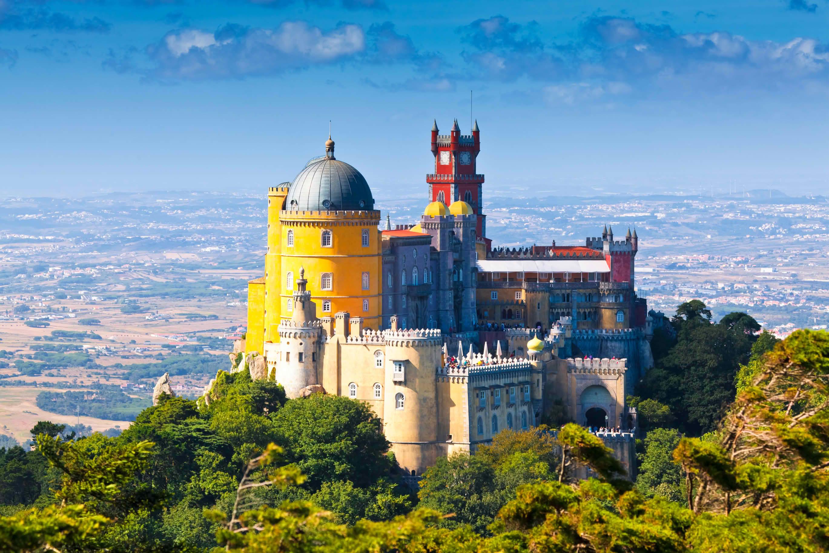 From Lisbon: Sintra Tour - Pena, Regaleira & Monserrate - cover photo