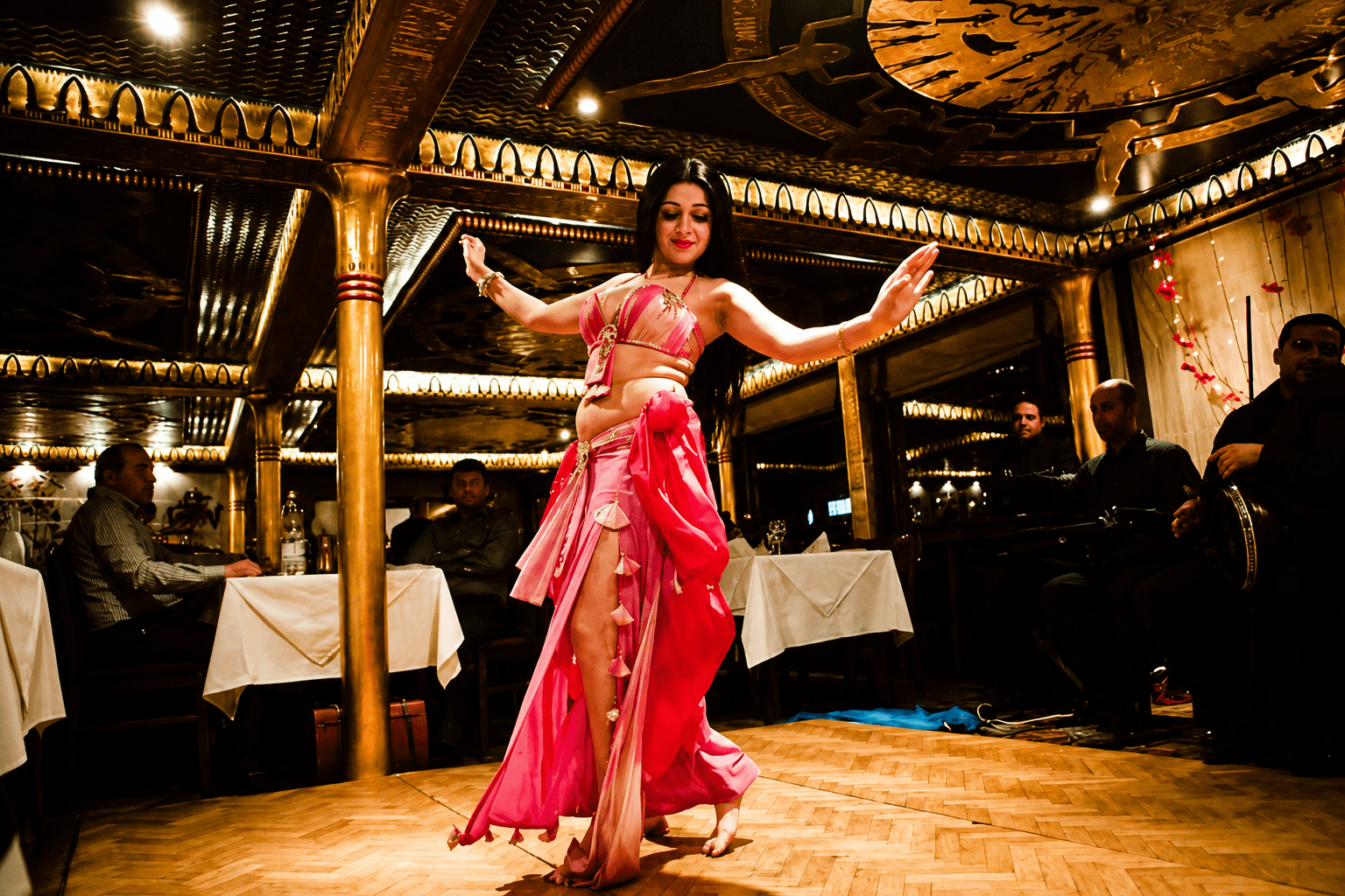 Cairo Luxury Nile Dinner Cruise,Open Buffet,Belly Dance show - cover photo